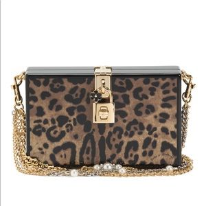 Dolce & Gabbana leopard clutch